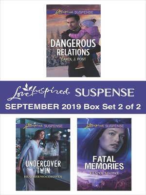 cover image of Harlequin Love Inspired Suspense September 2019, Box Set 2 of 2